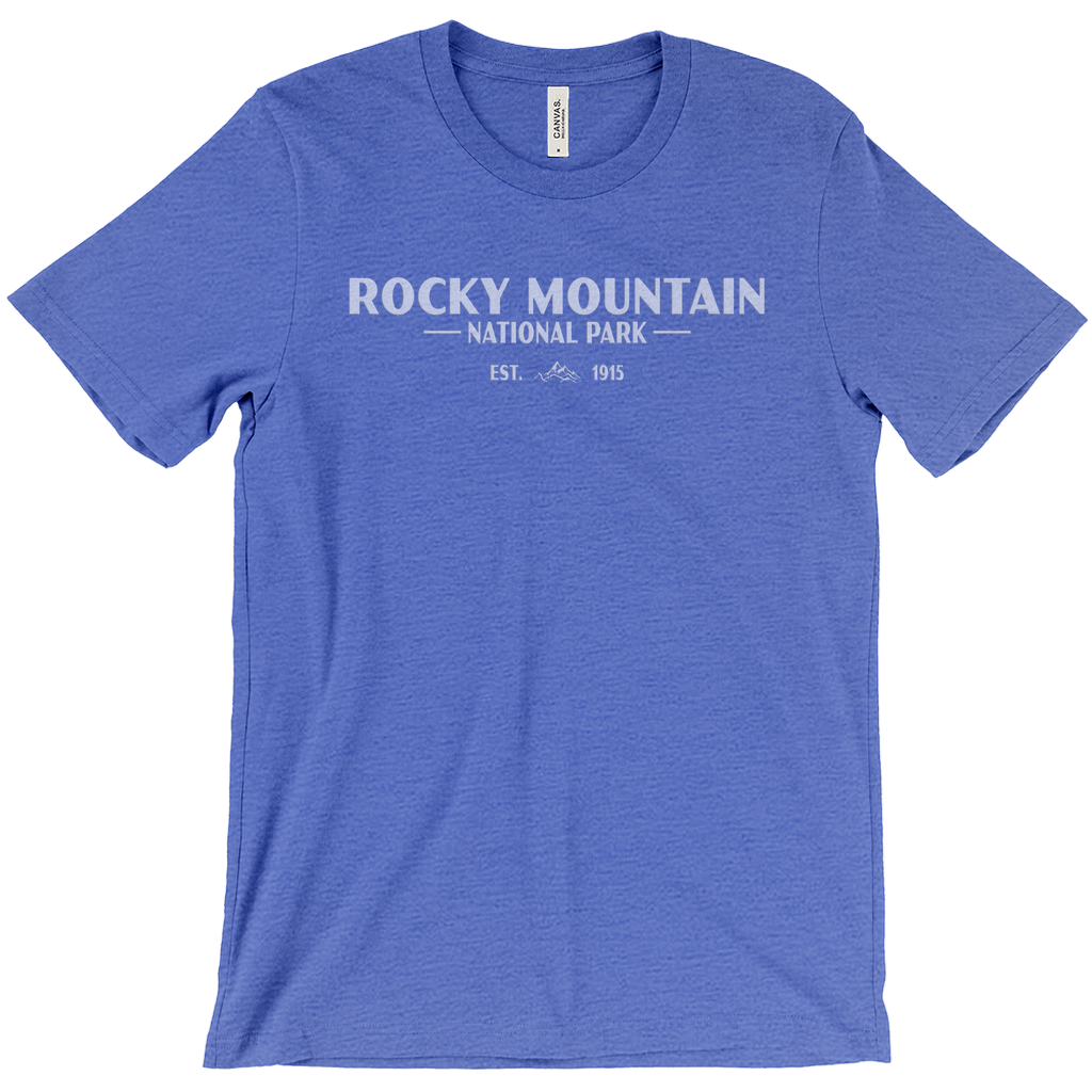 Rocky Mountain National Park Short Sleeve Shirt (Simplified)