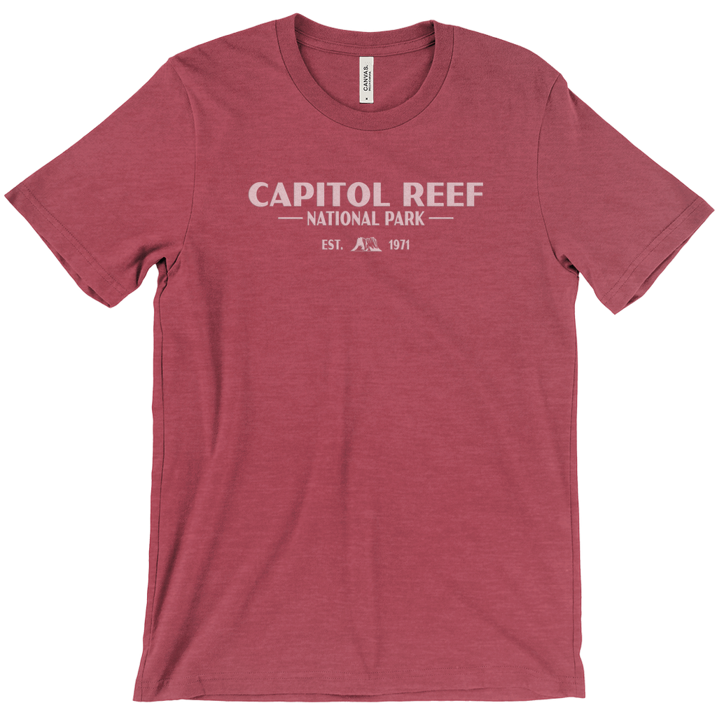 Capitol Reef National Park Short Sleeve Shirt (Simplified)