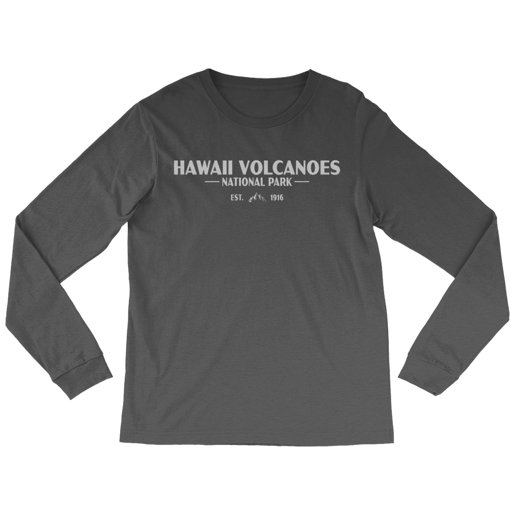 Hawaii Volcanoes National Park Long Sleeve Shirt (Simplified)