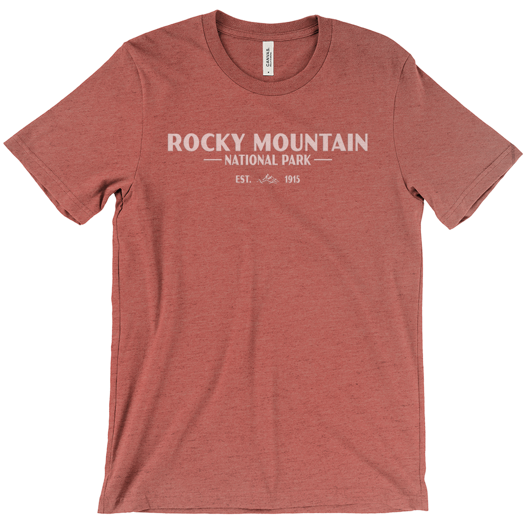 Rocky Mountain National Park Short Sleeve Shirt (Simplified)