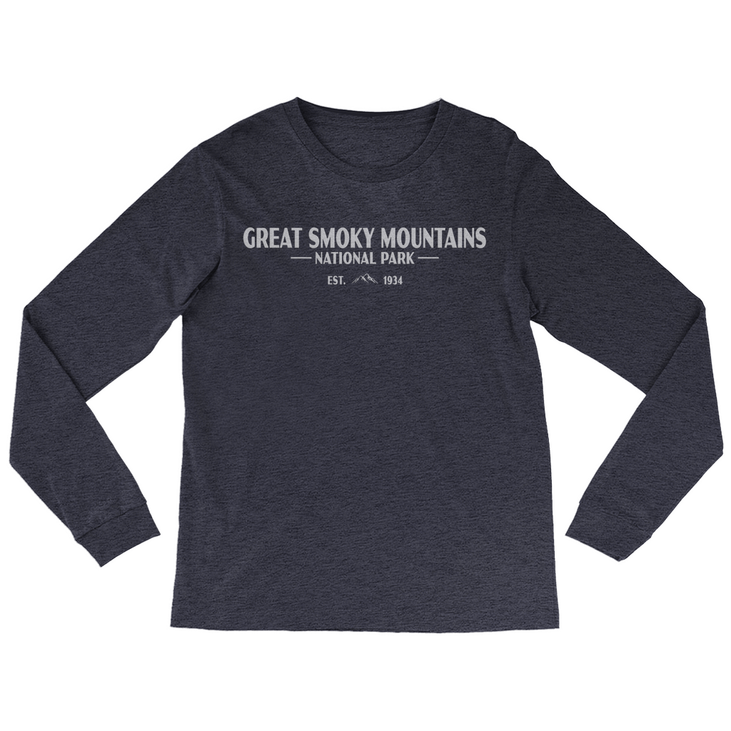 Great Smoky Mountains National Park Long Sleeve Shirt (Simplified)