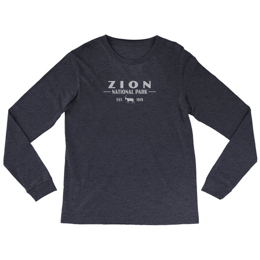 Zion National Park Long Sleeve Shirt (Simplified)