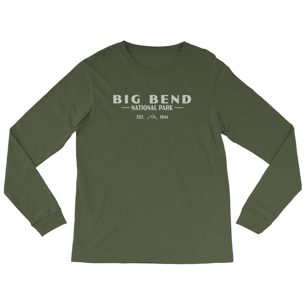 Big Bend National Park Long Sleeve Shirt (Simplified)