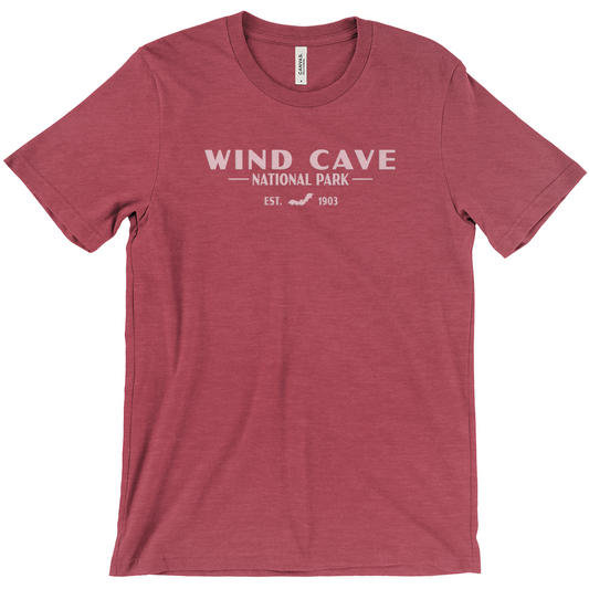 Wind Cave National Park Short Sleeve Shirt (Simplified)