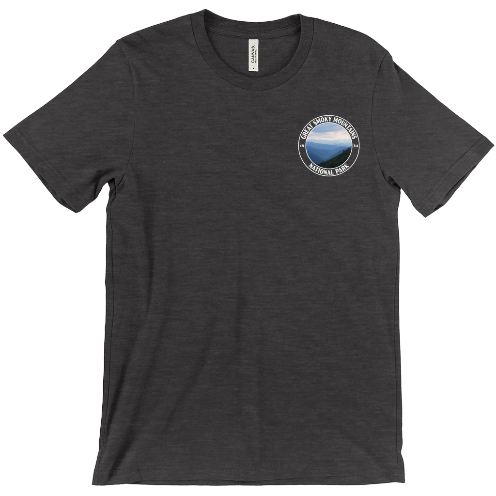 Great Smoky Mountains National Park Short Sleeve Shirt (Smoky Mountains View)