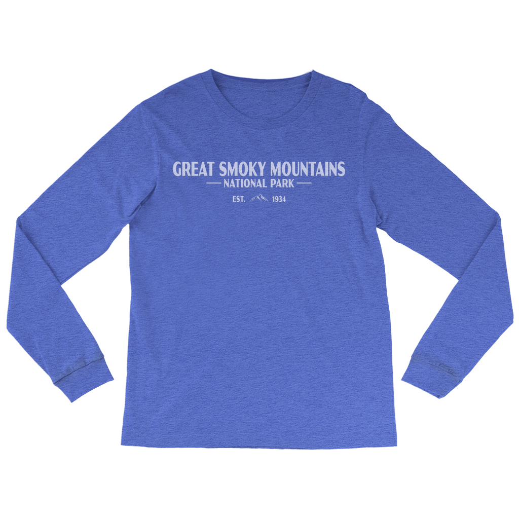 Great Smoky Mountains National Park Long Sleeve Shirt (Simplified)
