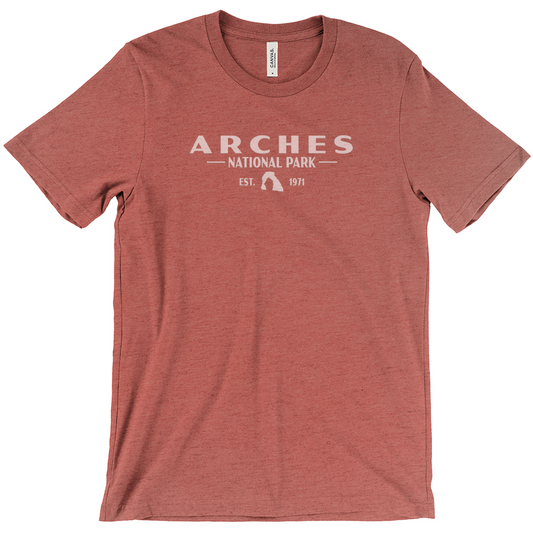 Arches National Park Short Sleeve Shirt (Simplified)
