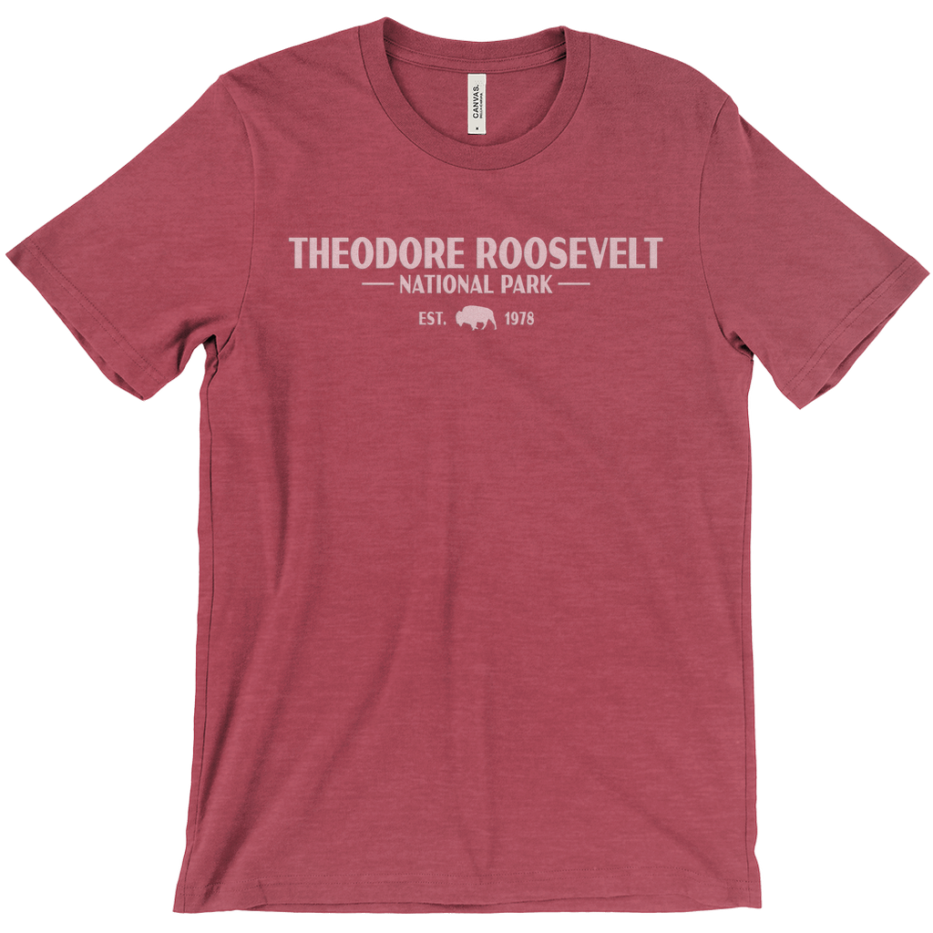 Theodore Roosevelt National Park Short Sleeve Shirt (Simplified)