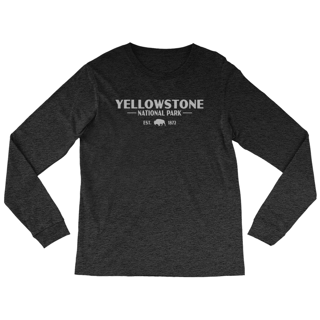 Yellowstone National Park Long Sleeve Shirt (Simplified)