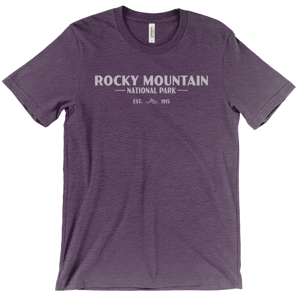 Rocky Mountain National Park Short Sleeve Shirt (Simplified)