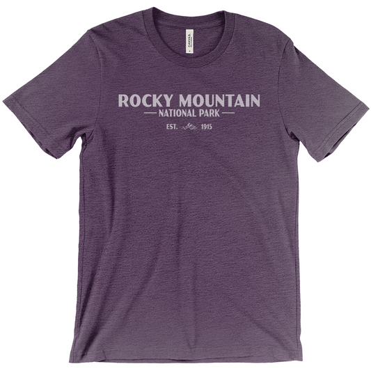 Rocky Mountain National Park Short Sleeve Shirt (Simplified)