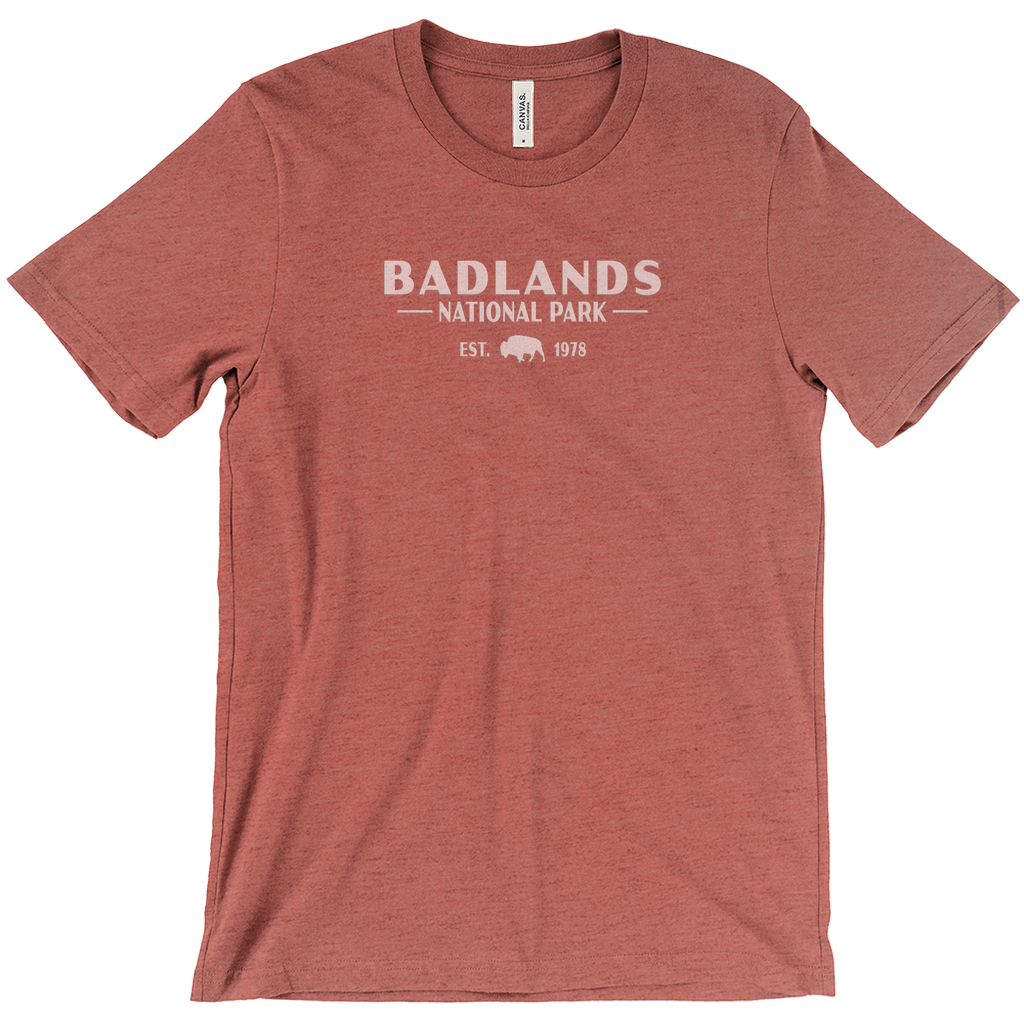 Badlands National Park Short Sleeve Shirt (Simplified)