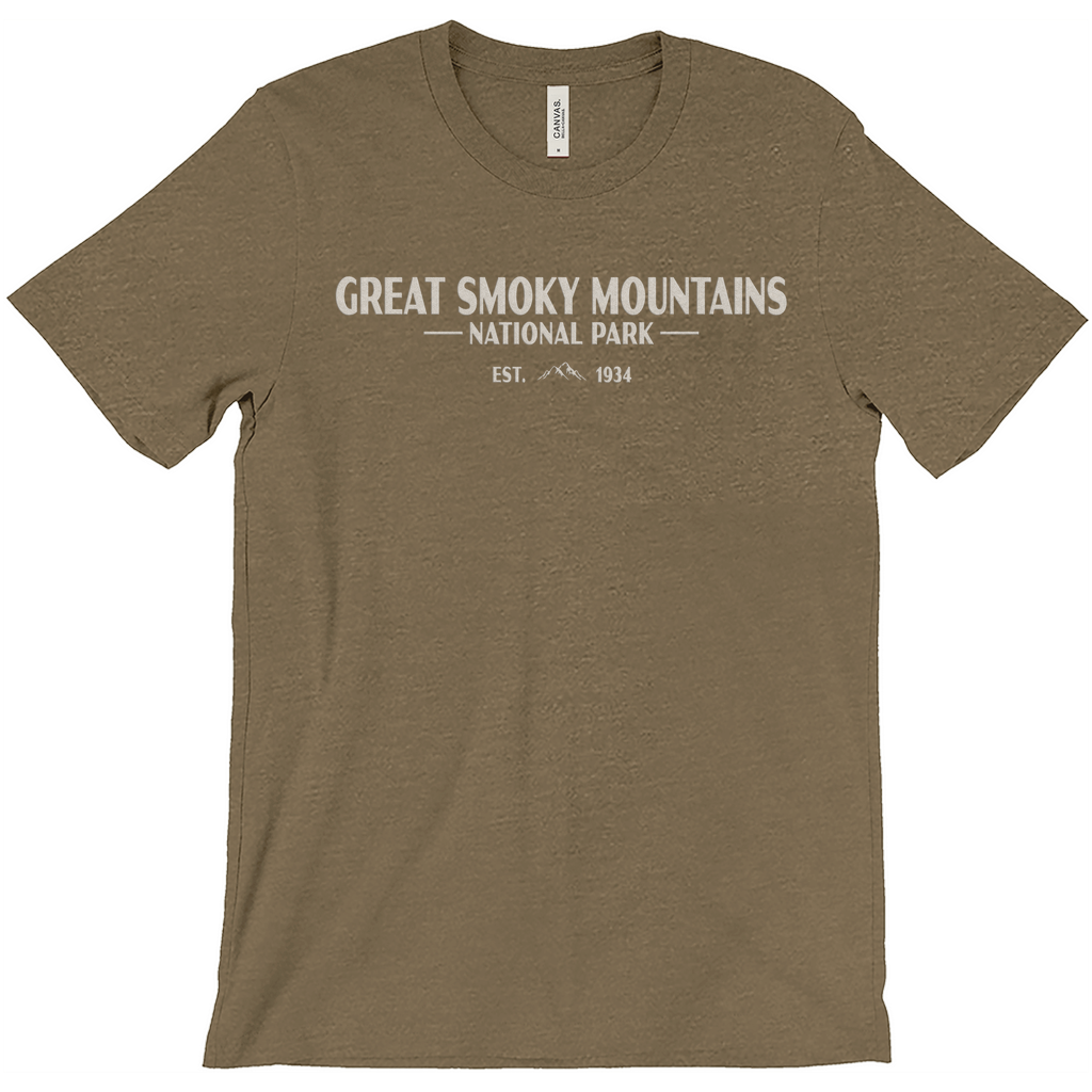 Great Smoky Mountains National Park Short Sleeve Shirt (Simplified)
