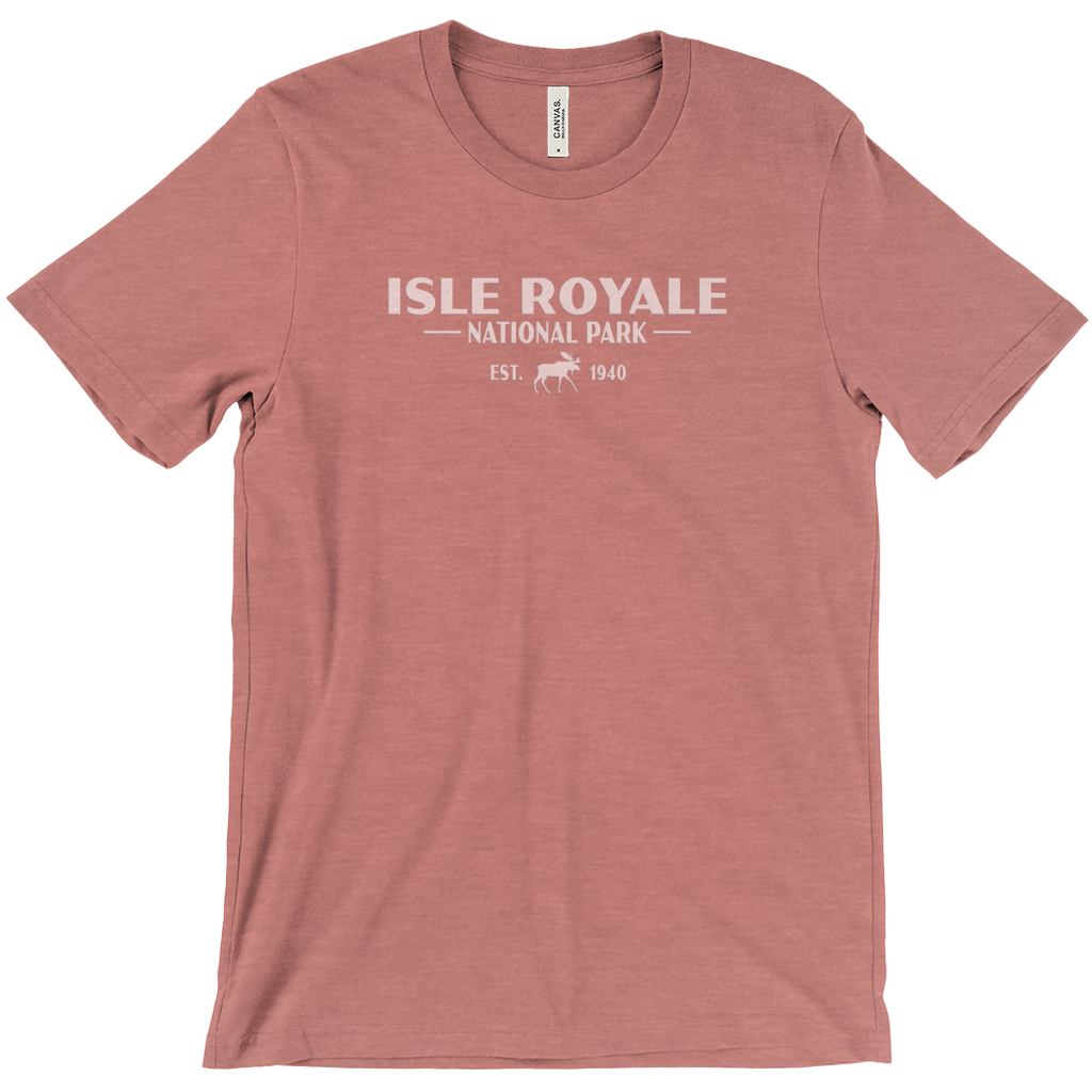 Isle Royale National Park Short Sleeve Shirt (Simplified)