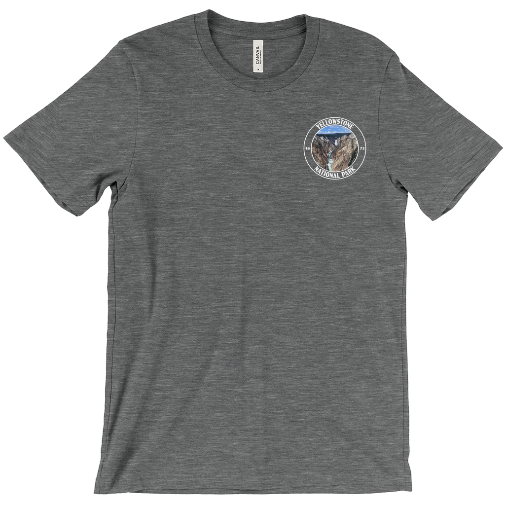 Yellowstone National Park Short Sleeve Shirt (Lower Yellowstone Falls)