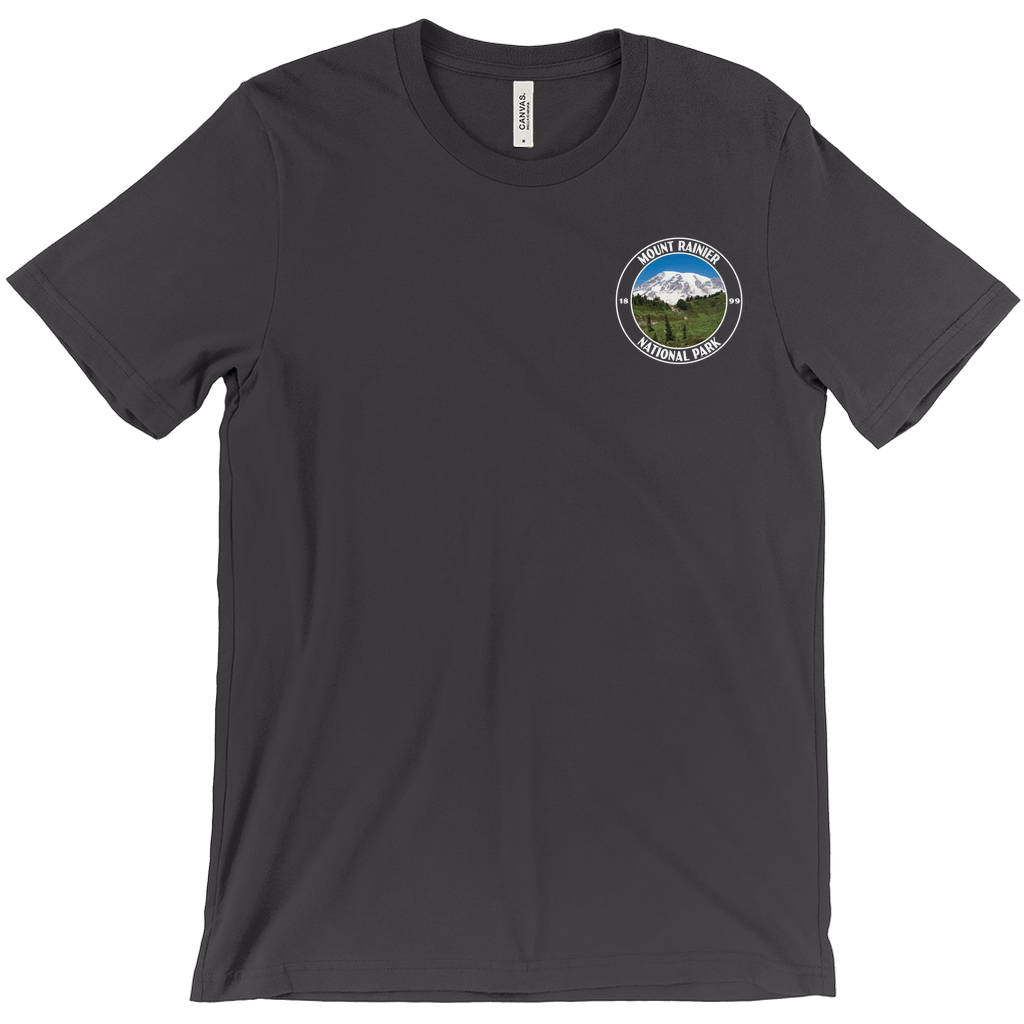 Mount Rainier National Park Short Sleeve Shirt (Mount Rainier View)