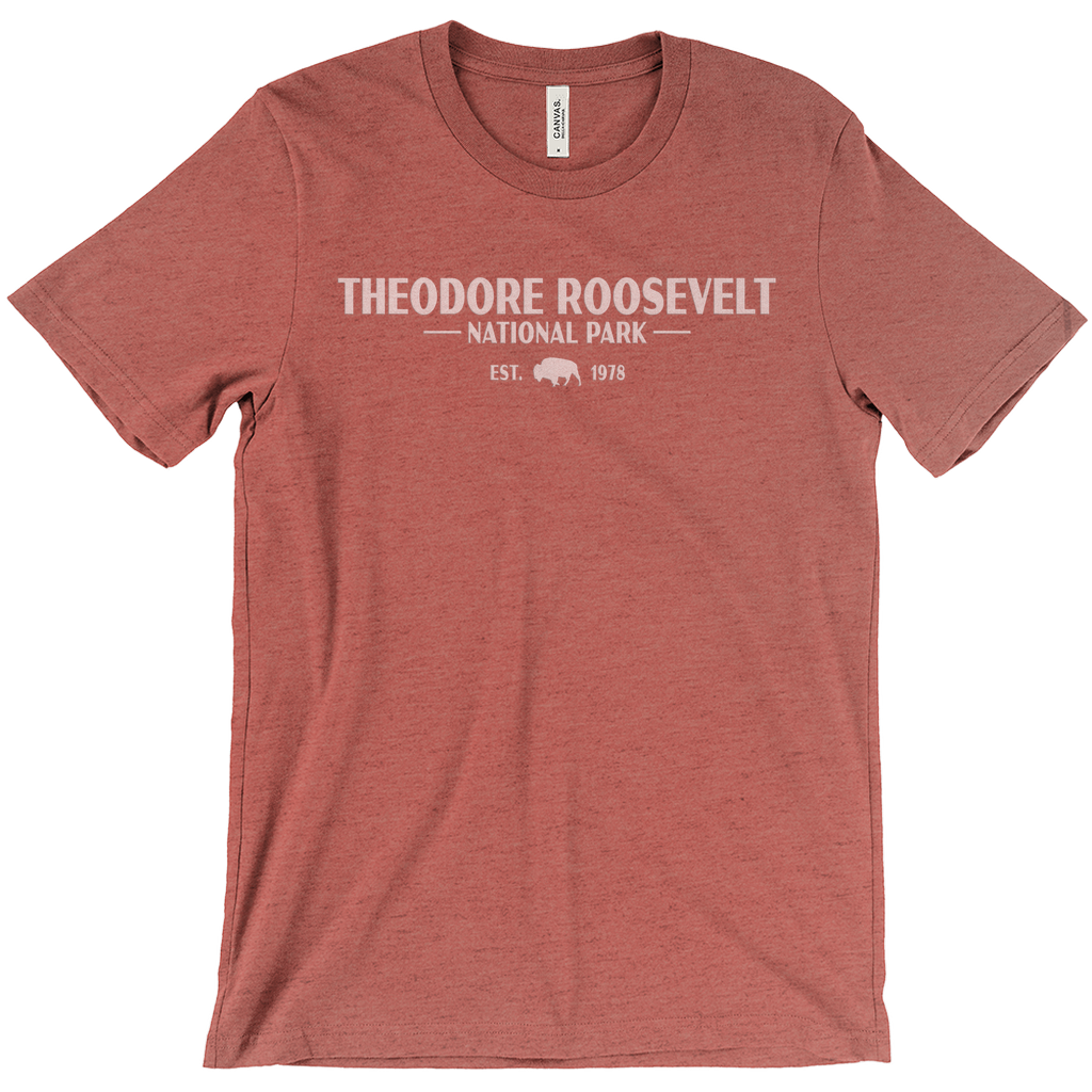 Theodore Roosevelt National Park Short Sleeve Shirt (Simplified)