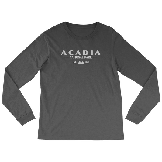 Acadia National Park Long Sleeve Shirt (Simplified)