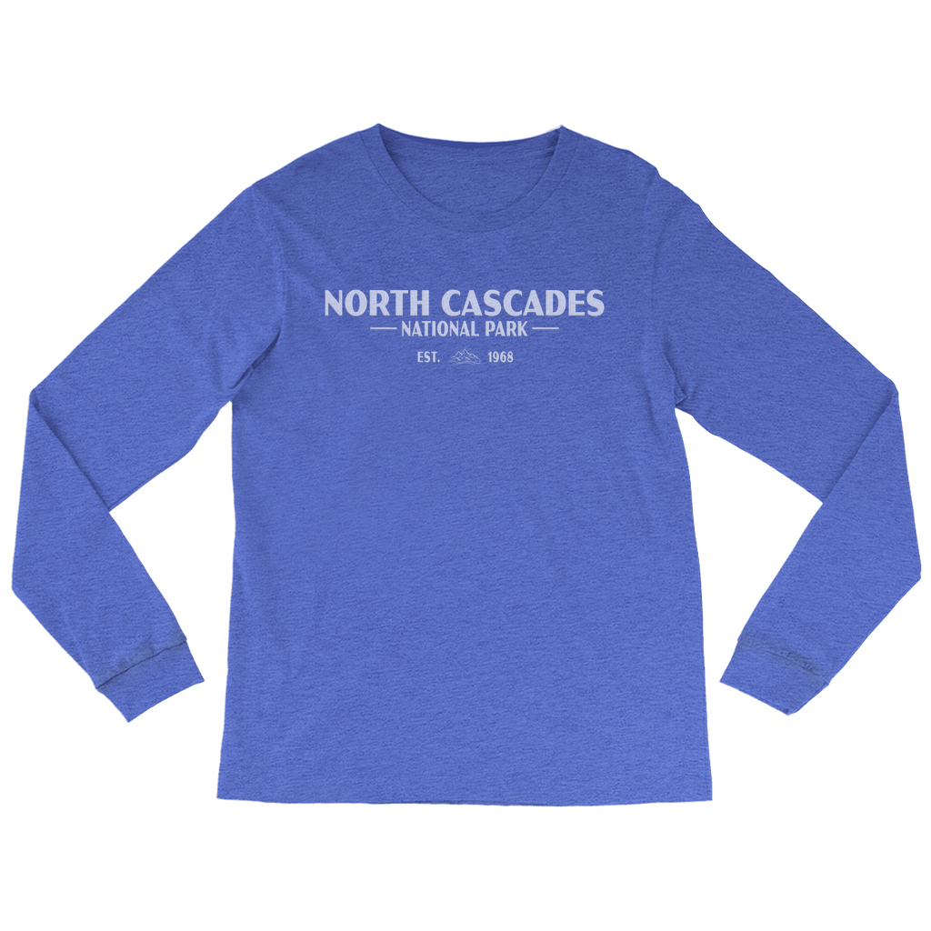 North Cascades National Park Long Sleeve Shirt (Simplified)