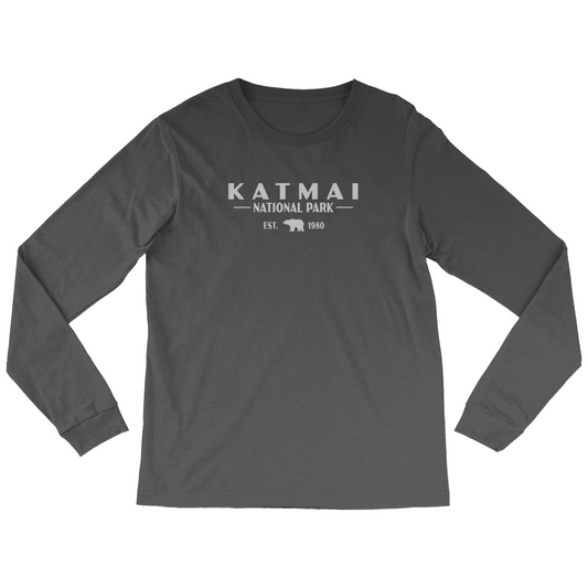 Katmai National Park Long Sleeve Shirt (Simplified)