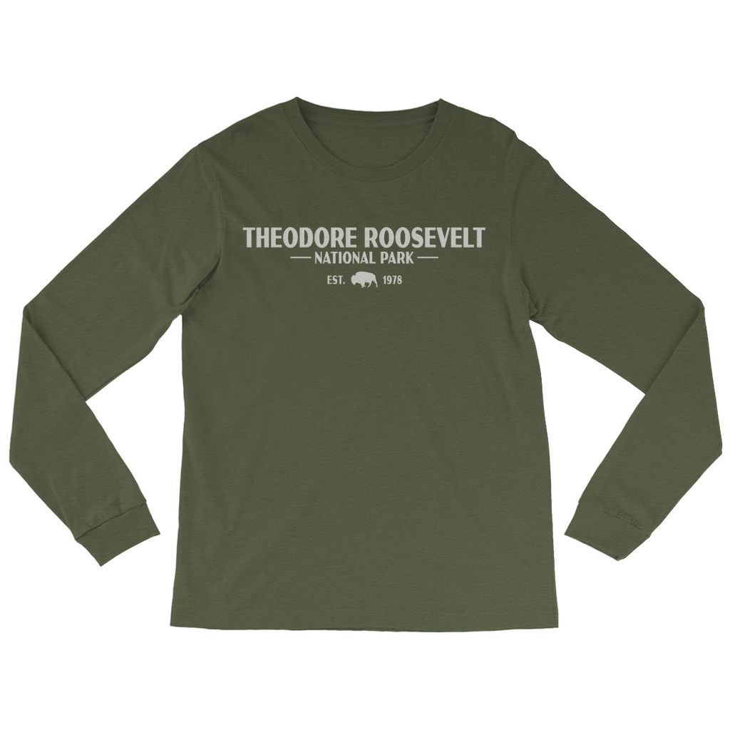 Theodore Roosevelt National Park Long Sleeve Shirt (Simplified)