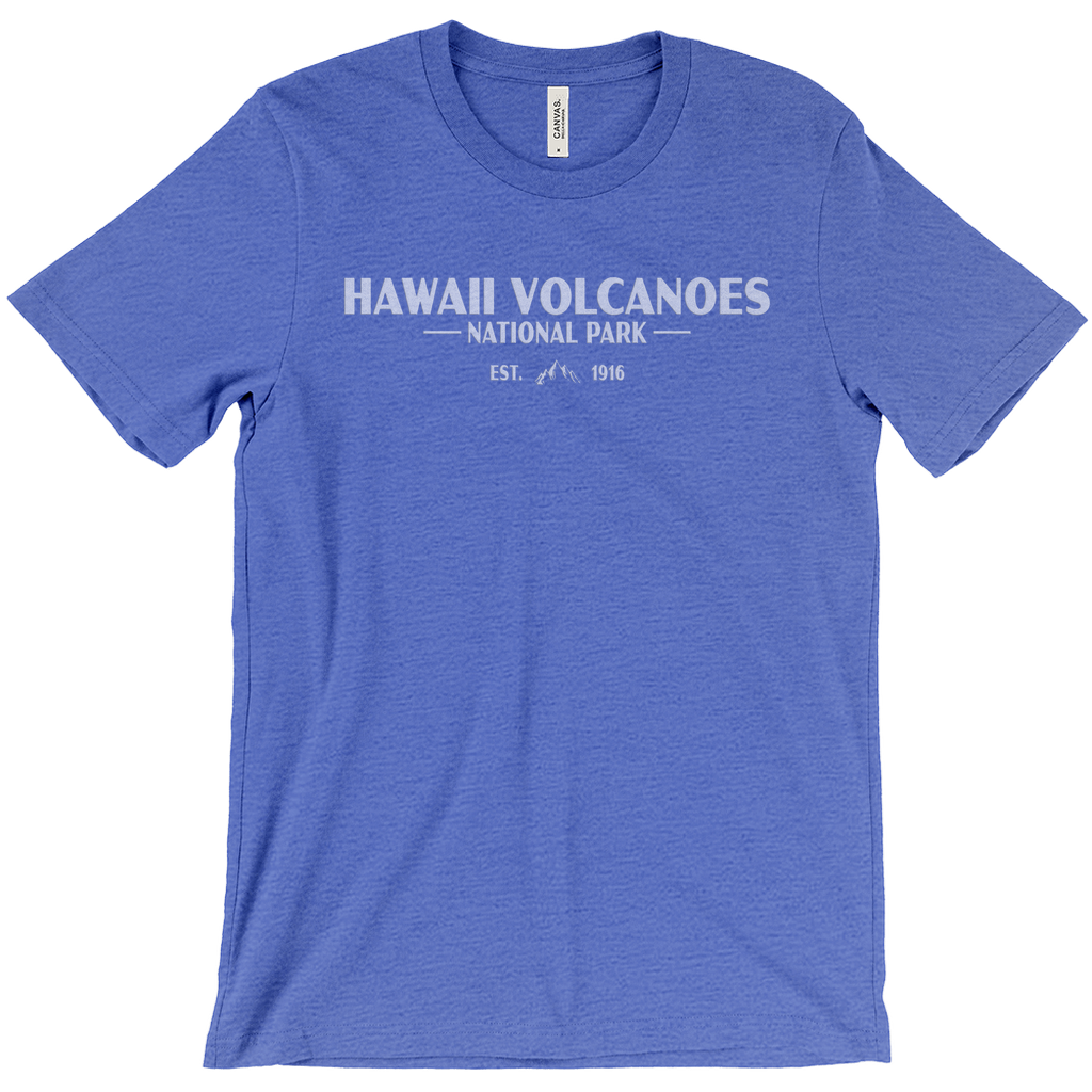 Hawaii Volcanoes  National Park Short Sleeve Shirt (Simplified)