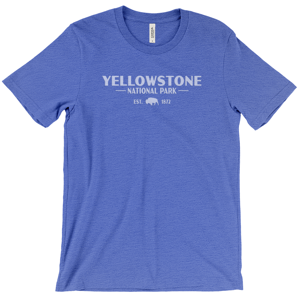 Yellowstone National Park Short Sleeve Shirt (Simplified)