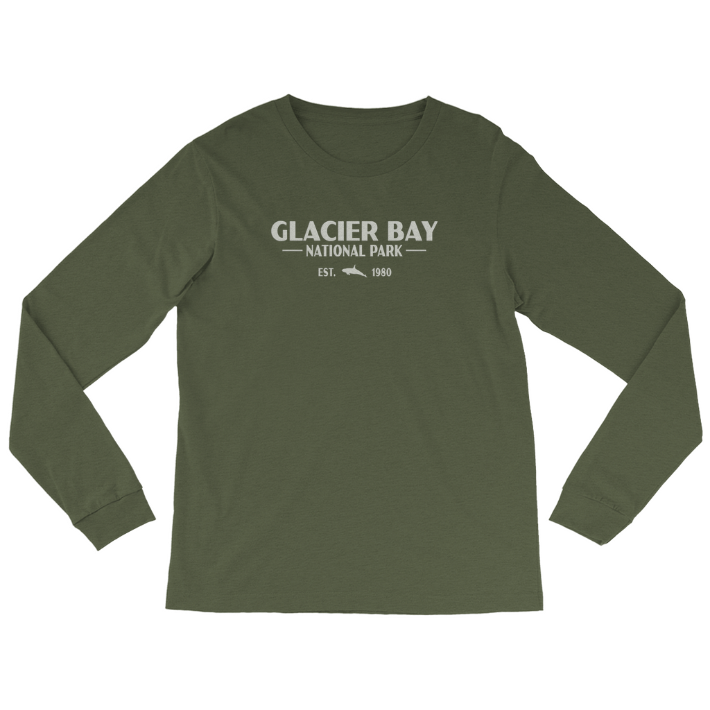 Glacier Bay National Park Long Sleeve Shirt (Simplified)