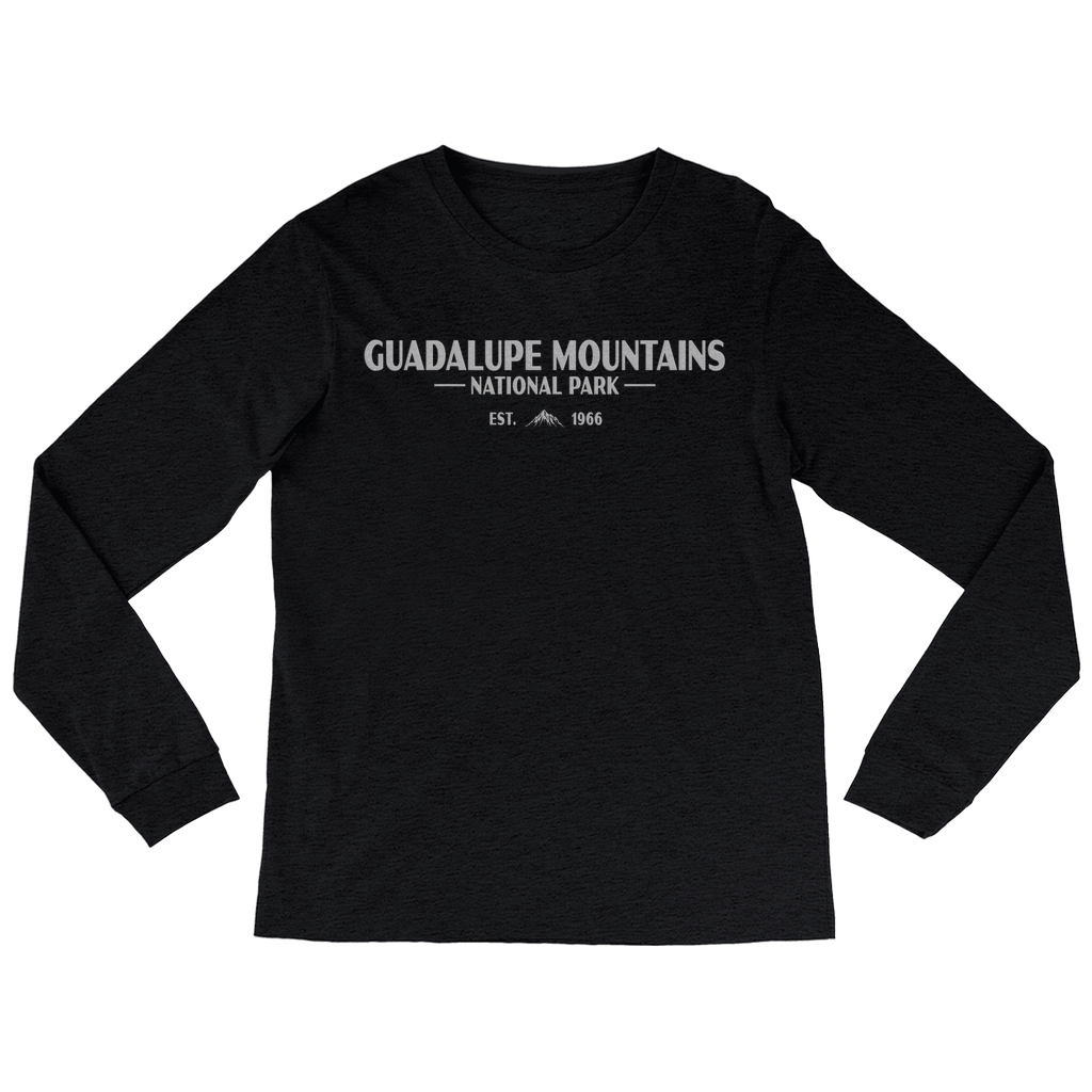 Guadalupe Mountains National Park Long Sleeve Shirt (Simplified)
