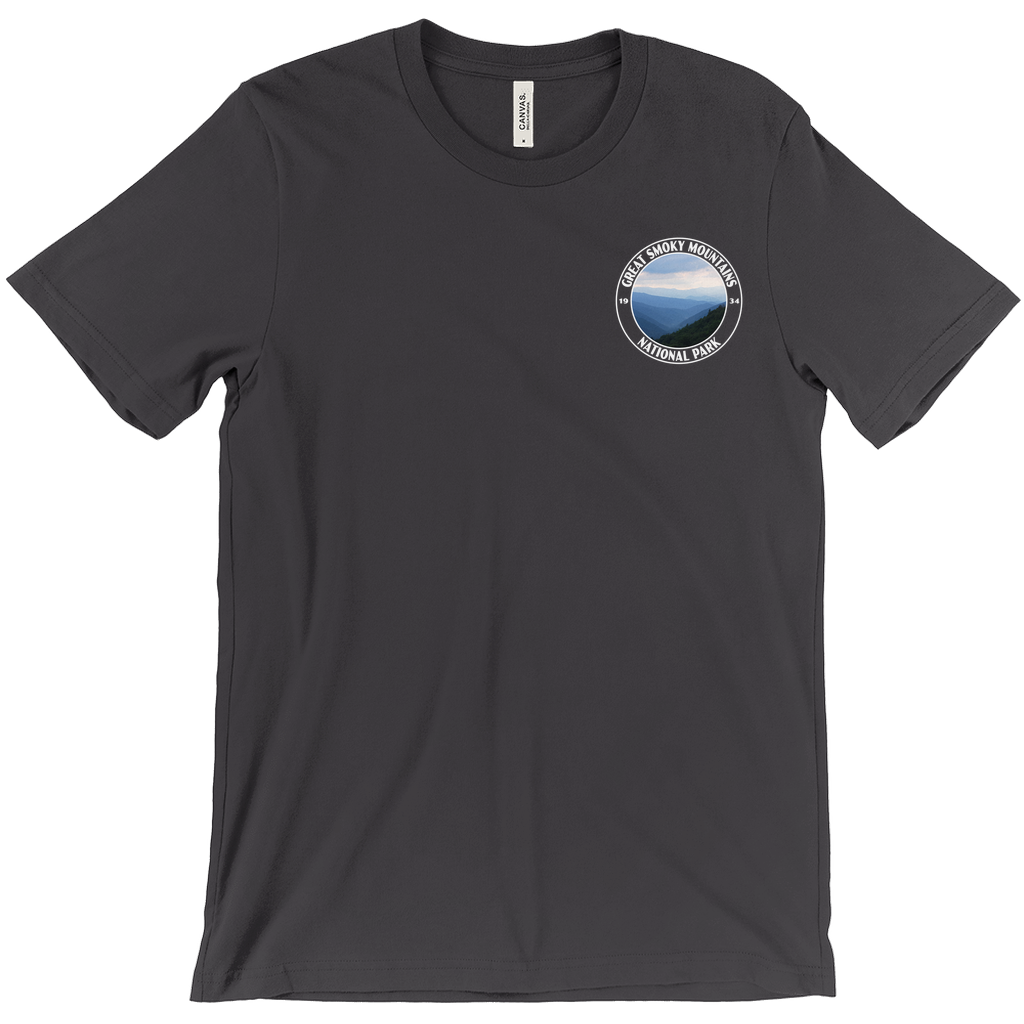 Great Smoky Mountains National Park Short Sleeve Shirt (Smoky Mountains View)