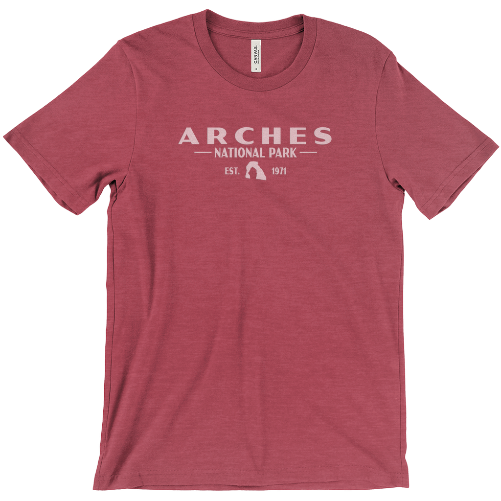 Arches National Park Short Sleeve Shirt (Simplified)