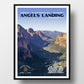 Zion National Park Poster-Angels Landing (Personalized)