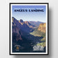 Zion National Park Poster-Angels Landing