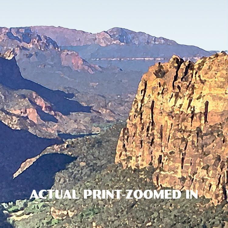 Zion National Park Poster-Angels Landing