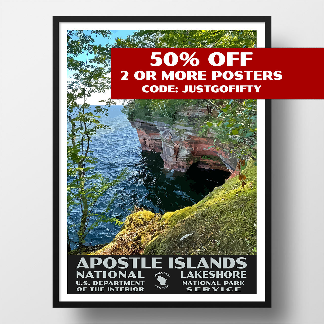 Apostle Islands National Lakeshore poster