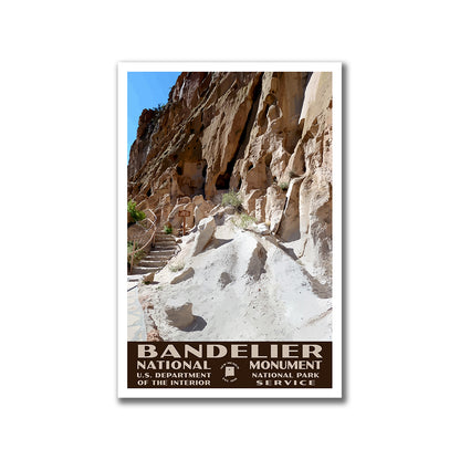 Bandelier National Monument poster