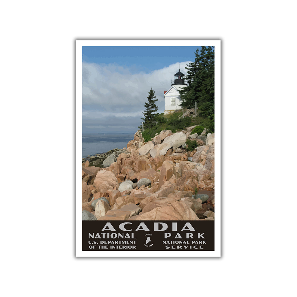 Acadia National Park Postcards (selection of 4)