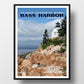 Acadia National Park Poster-Bass Harbor Lighthouse (Personalized)