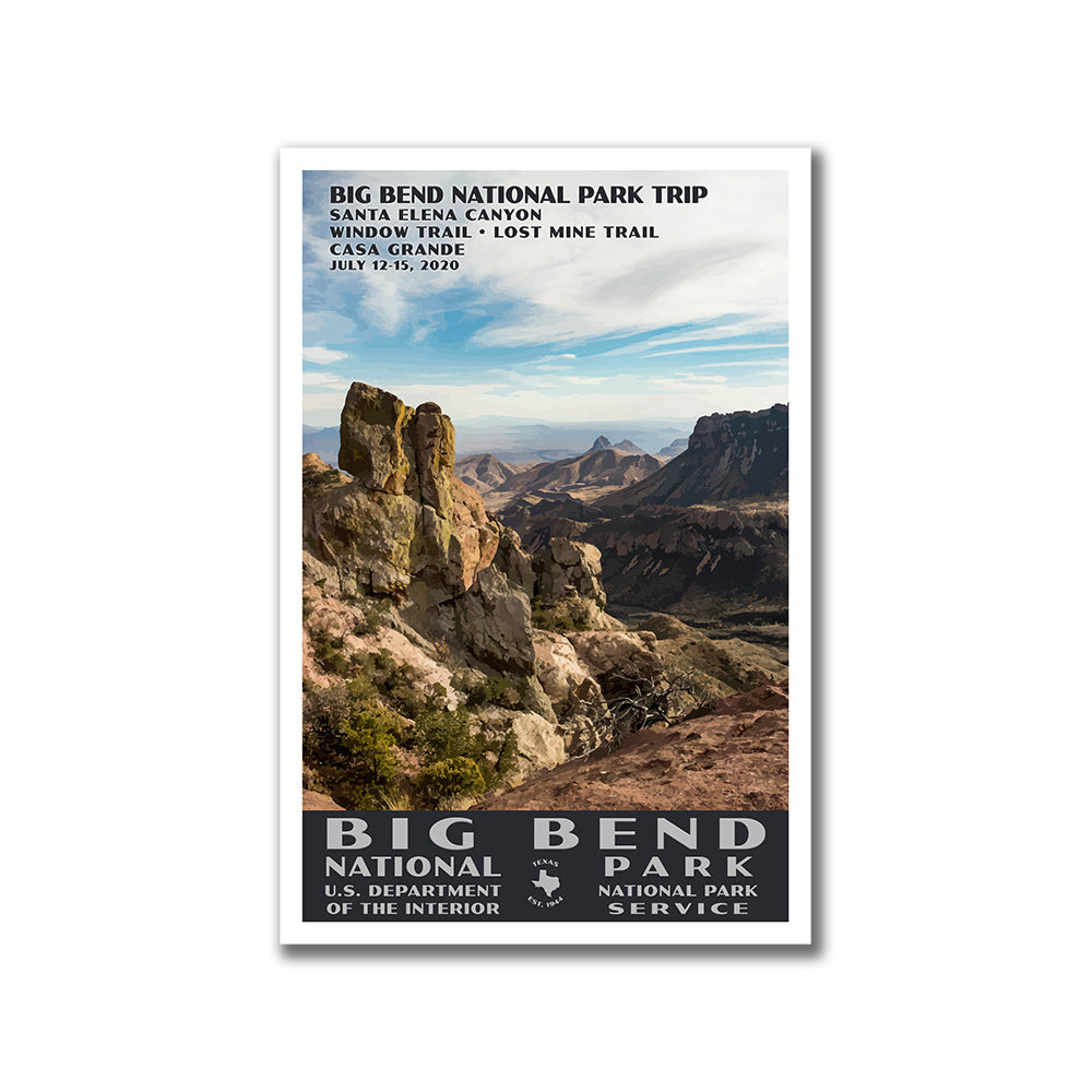 Big Bend National Park Poster