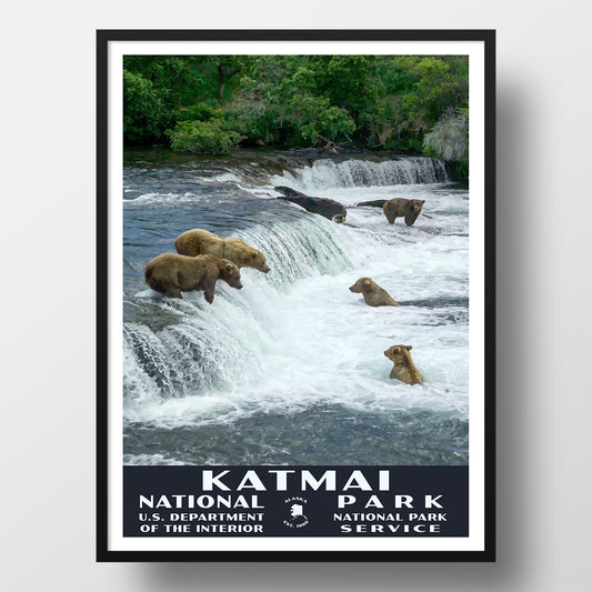 Katmai National Park Poster