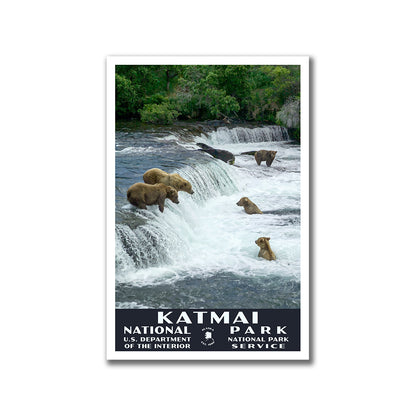 Katmai National Park Poster