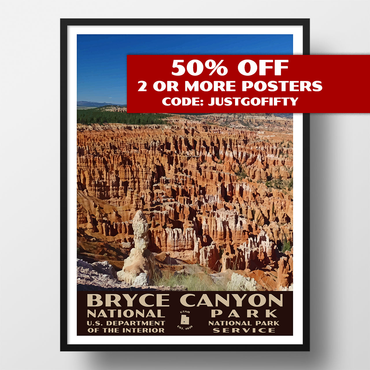 Bryce Canyon National Park Poster