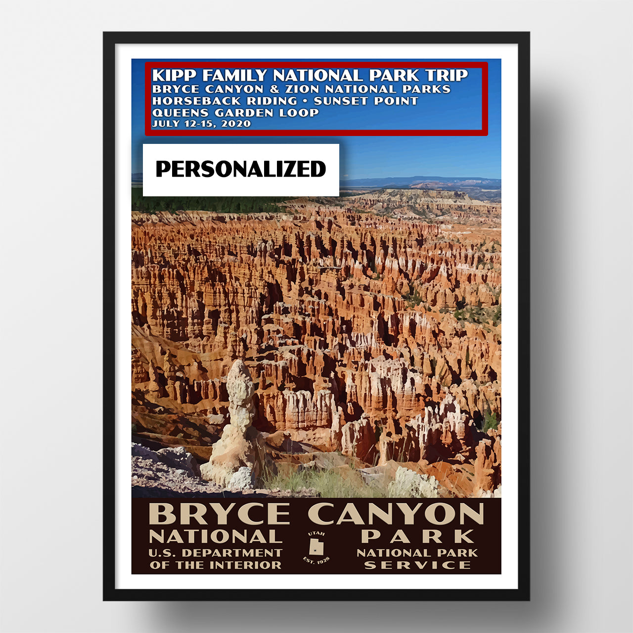 Bryce Canyon National Park Poster
