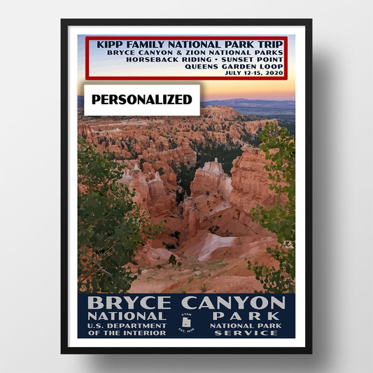 Bryce Canyon National Park Poster