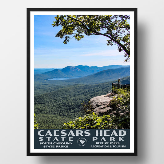 Caesars Head State Park Poster - WPA (Viewpoint)