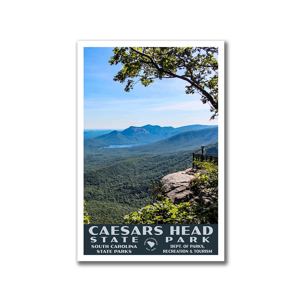 Caesars Head State Park Poster - WPA (Viewpoint)