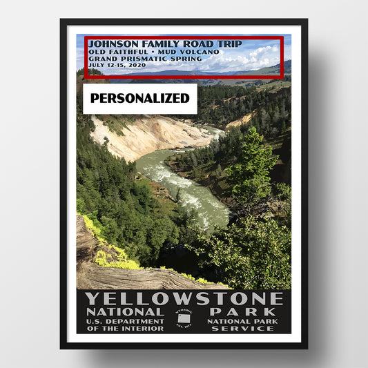 Yellowstone National Park Poster