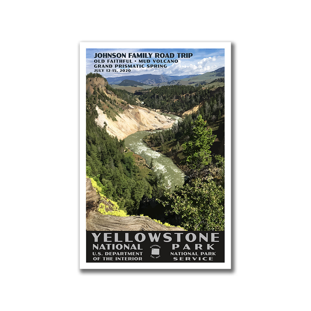 Yellowstone National Park Poster