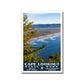 Cape Lookout State Park Poster-WPA (Beach Overlook)