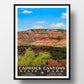 Caprock Canyons State Park Poster-WPA (Caprock Canyons)